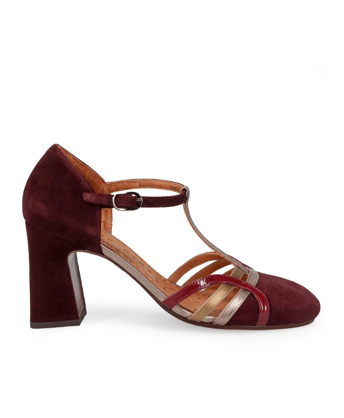 sandales-a-talons-bordeaux