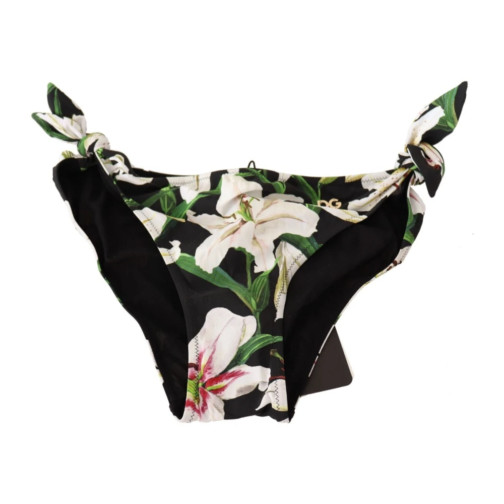 Dolce & Gabbana Women's Lily-Print Bikini Bottom