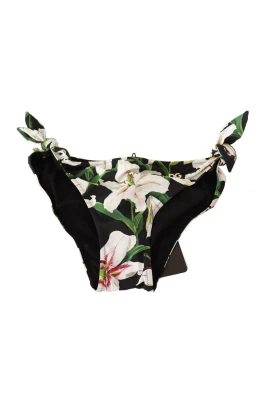 Lily-Print Bikini Bottom