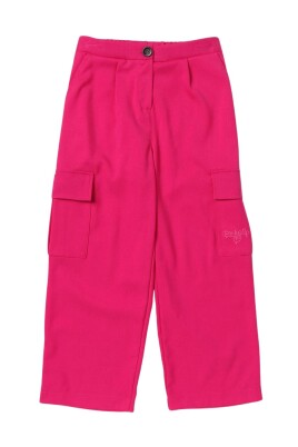 vibrant-fuchsia-cargo-pants-for-kids