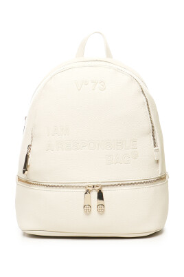 white-backpack-with-logo-lettering