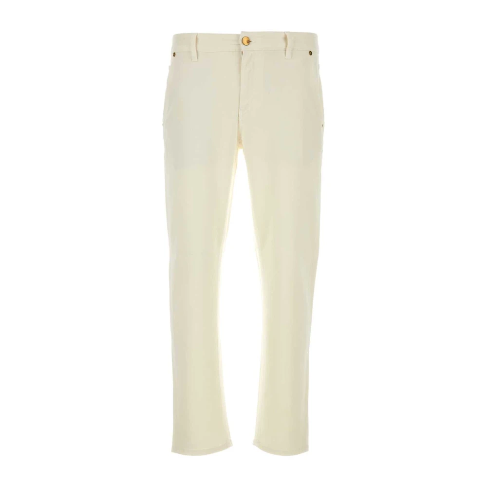 PT Torino Stretch Denim Jeans in Ivoor White Heren