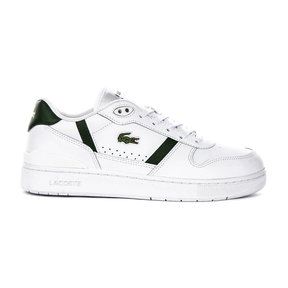 Lacoste Men's White Sneakers, 10 Uk, T-Clip Set Trainers