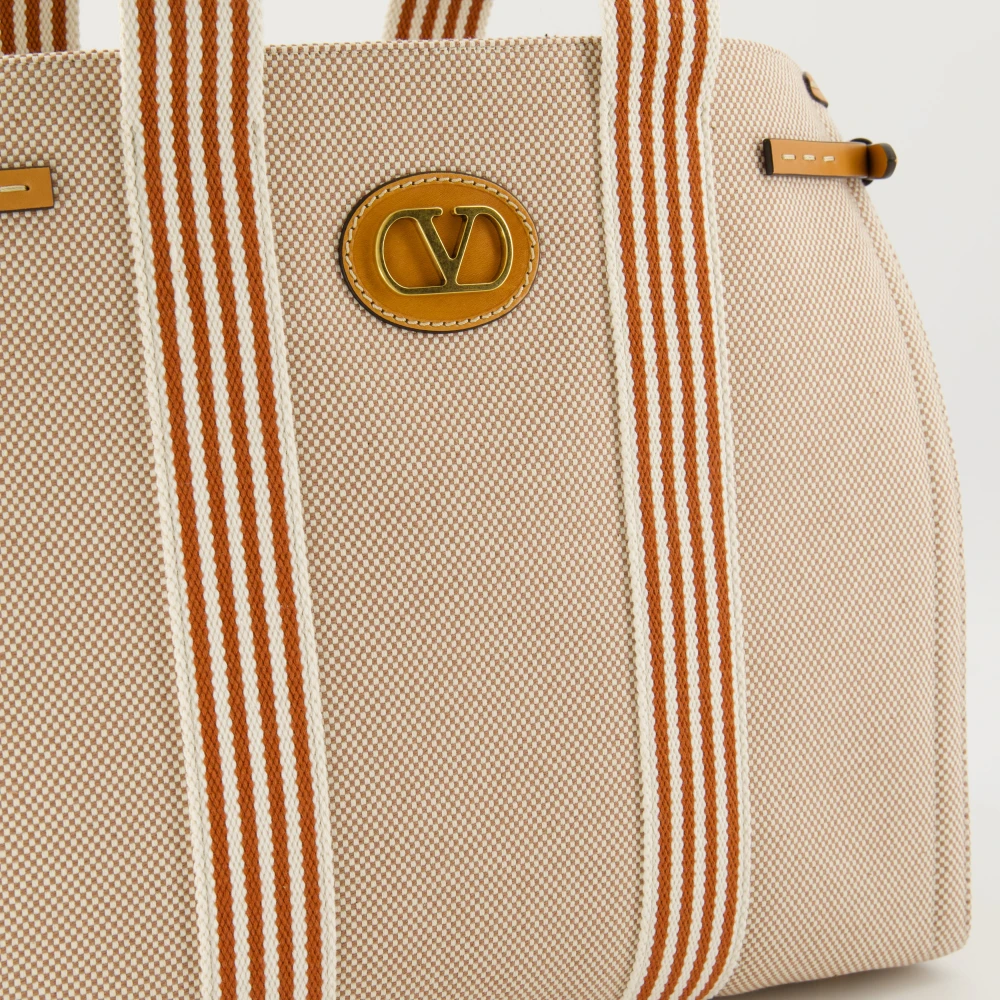 Valentino Garavani Antibes Tote Bag Lente-Zomer 2025 Beige Heren