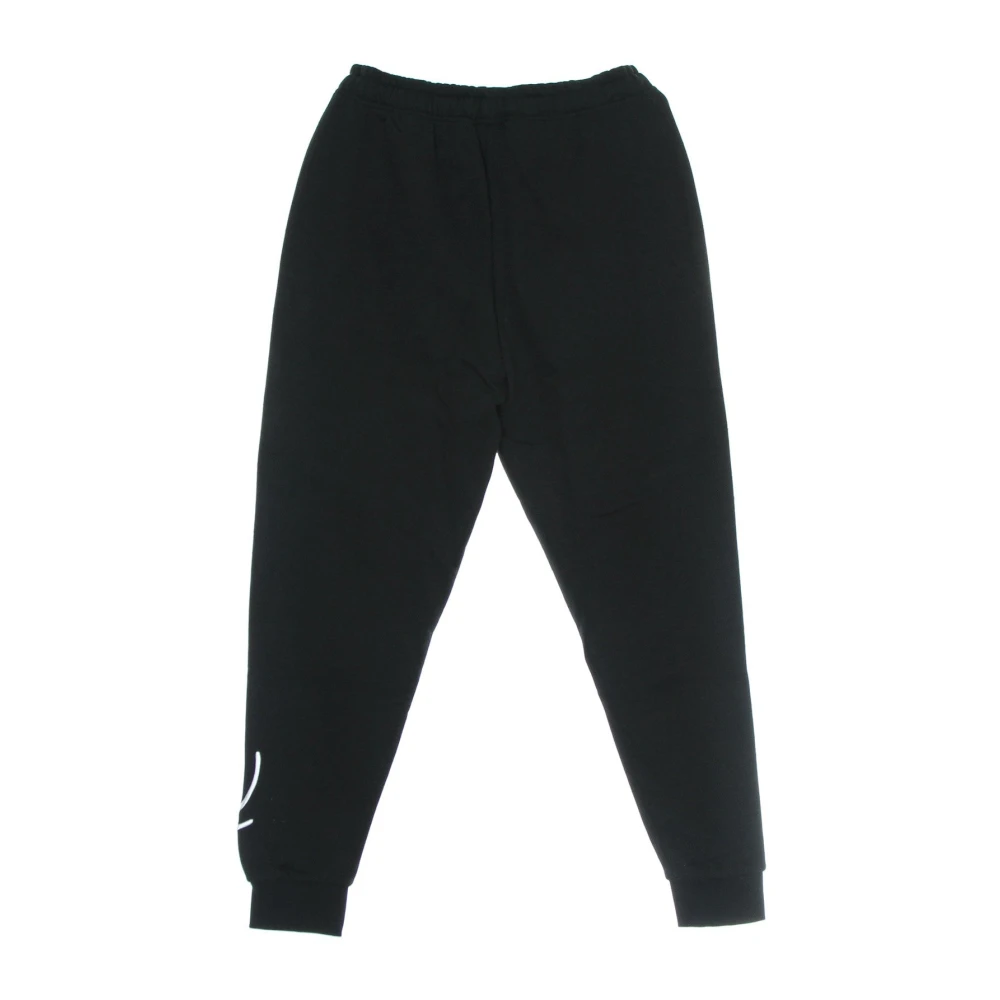 Karl Kani Zwarte Fleece Trainingsbroek Black Dames