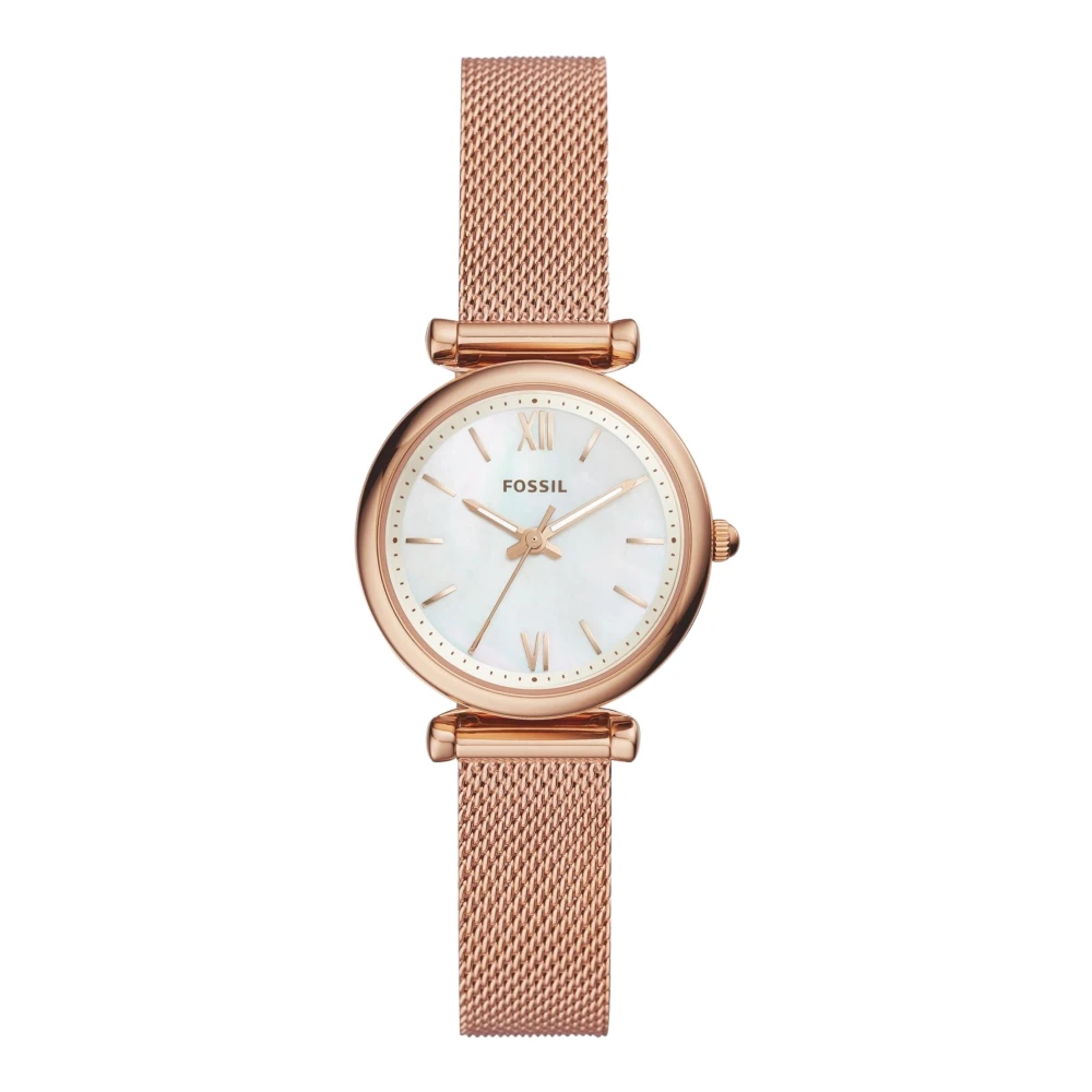 Fossil Oro Logio Da Polso, Carlie, (Orologio Analogico, 28 Mm) - Immagine 2