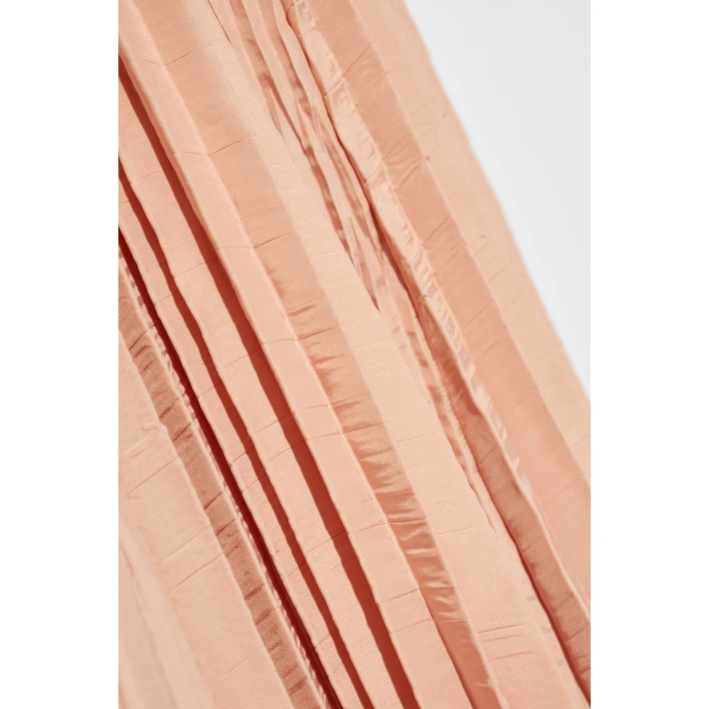Forte Geplooide jurk Pink Dames