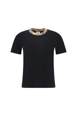 check-crew-neck-t-shirt