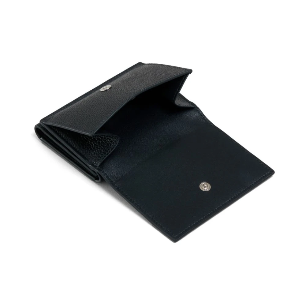 Marni Zwarte Portemonnee met Uniek Ontwerp Black Heren