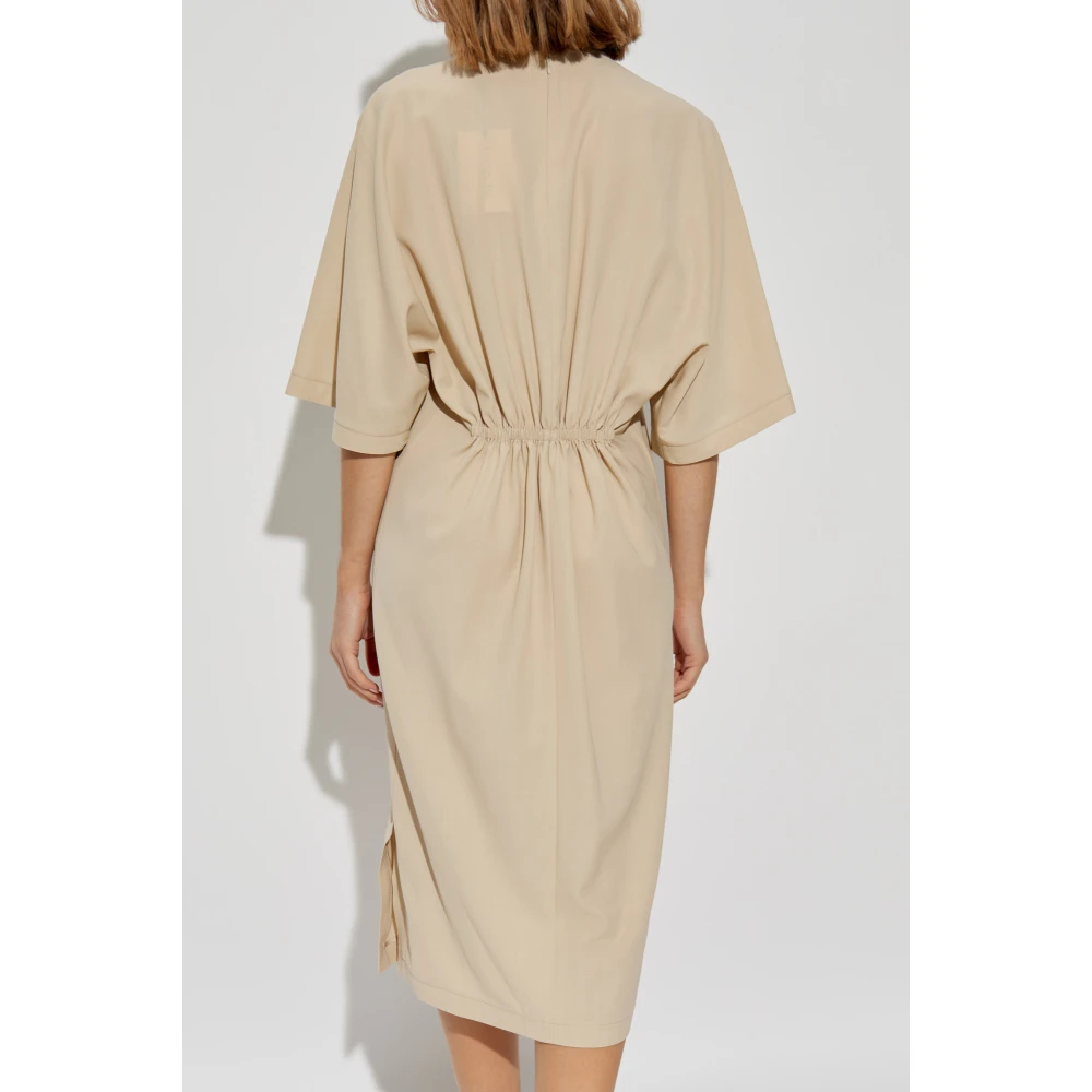 Lanvin Loszittende jurk Beige Dames