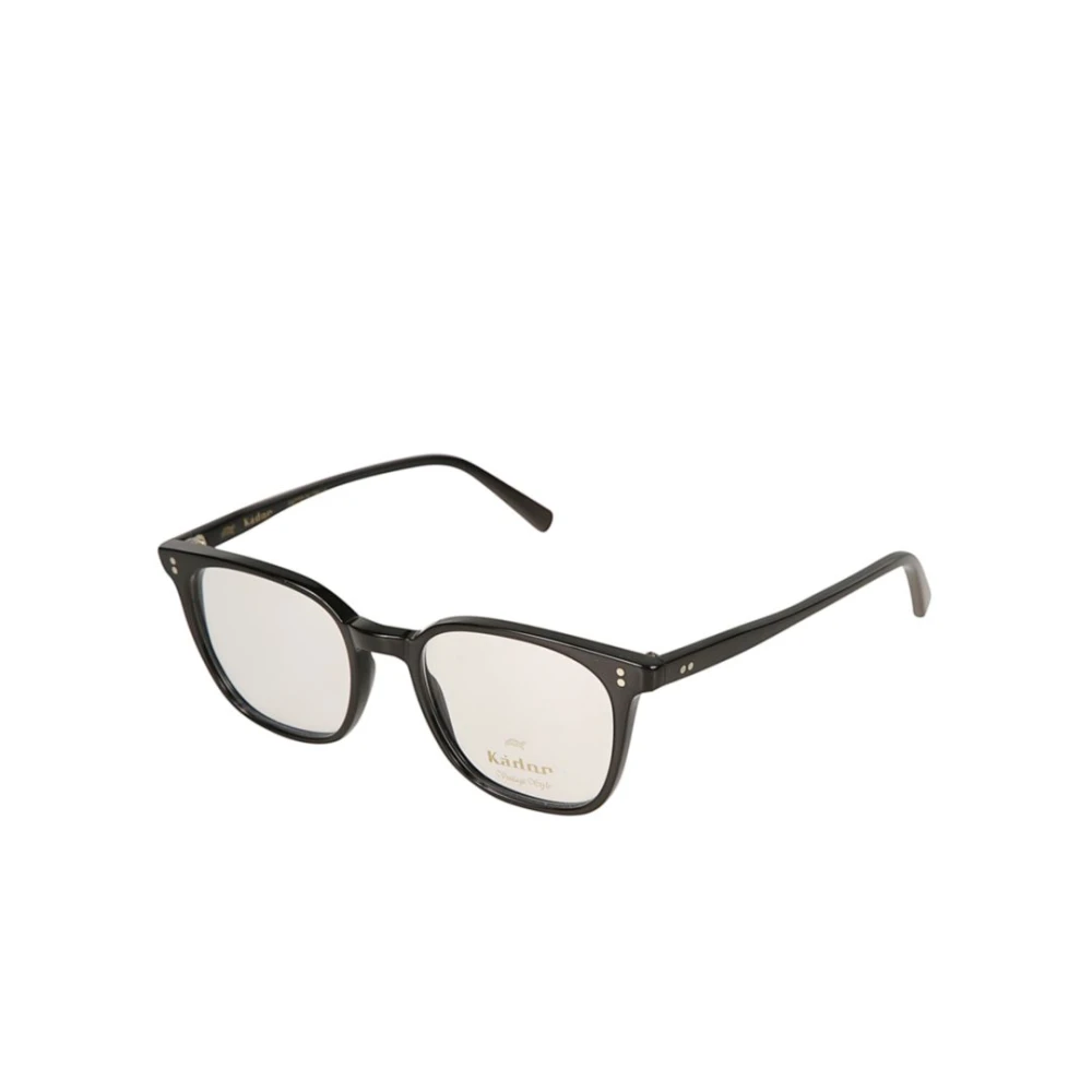 Kador Unisex Black Glasses, 50 Mm, Quadro/N