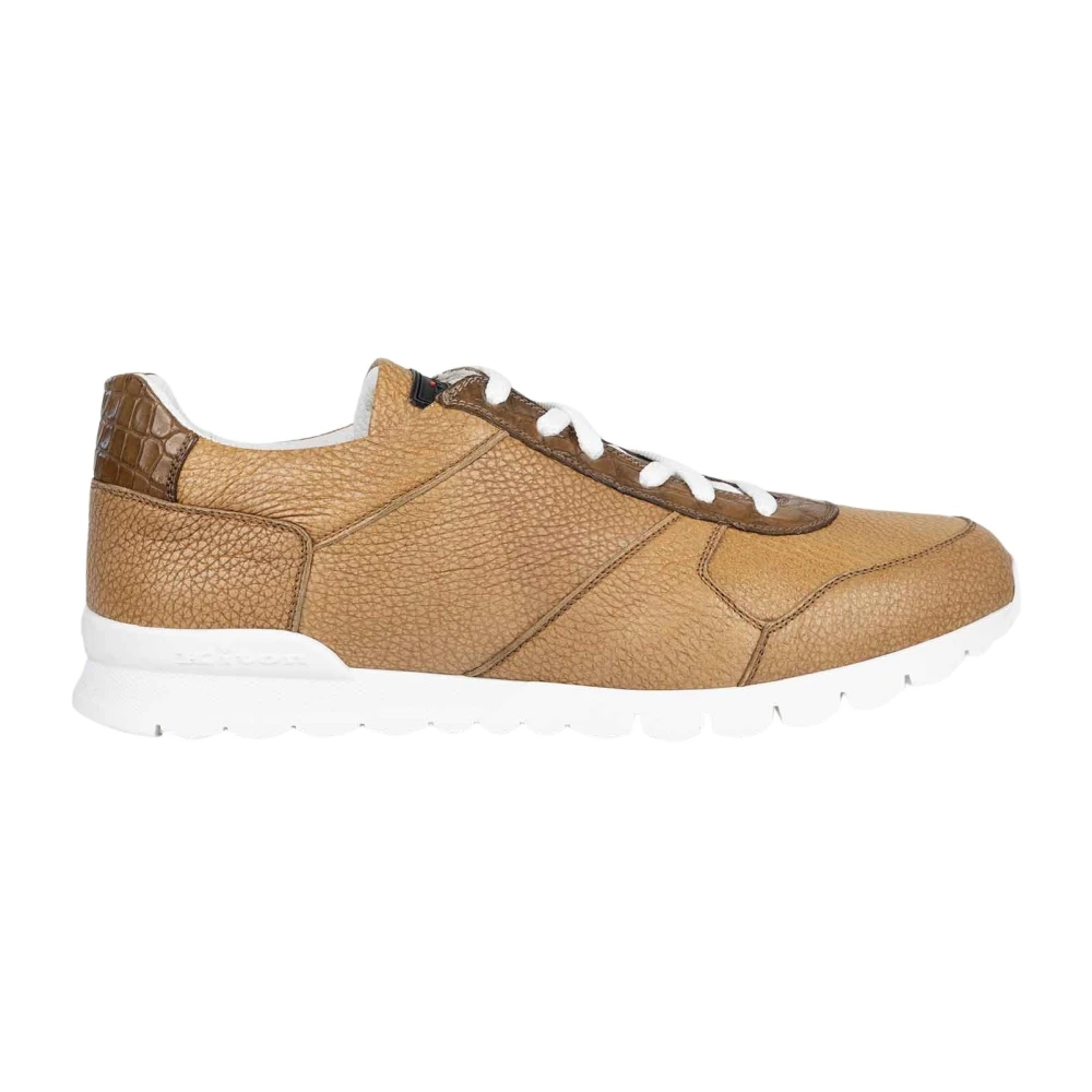 Kiton Sneakers Heren Schoenen Bruin