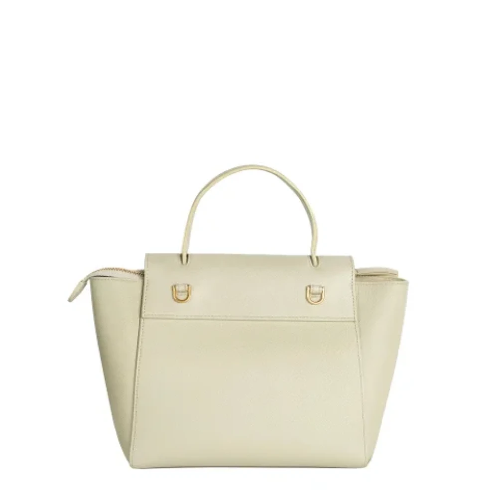 Celine Vintage Pre-owned Leather celine-bags Green Dames