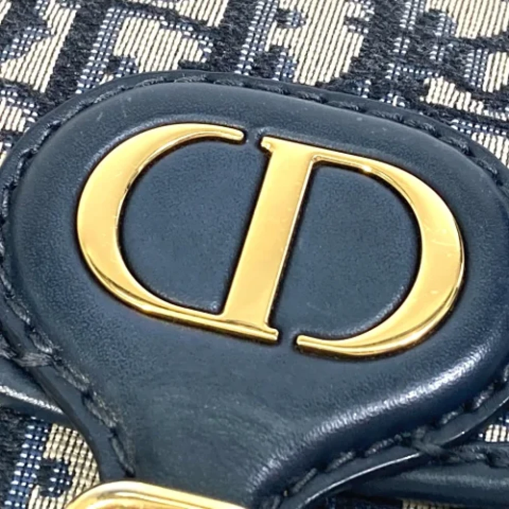 Dior Vintage Pre-owned Fabric dior-bags Blue Dames