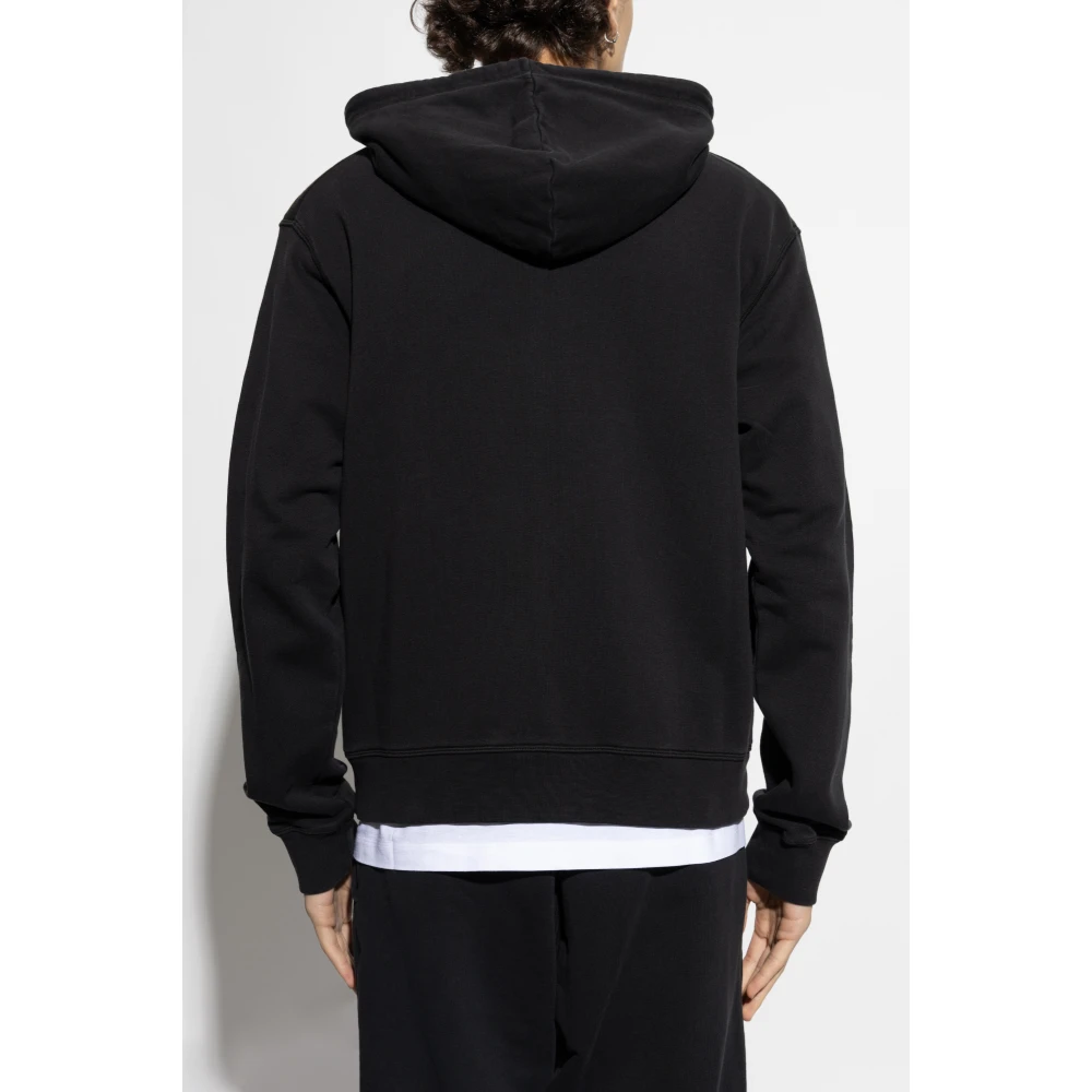Dsquared2 Rits-sweatshirt Black Heren