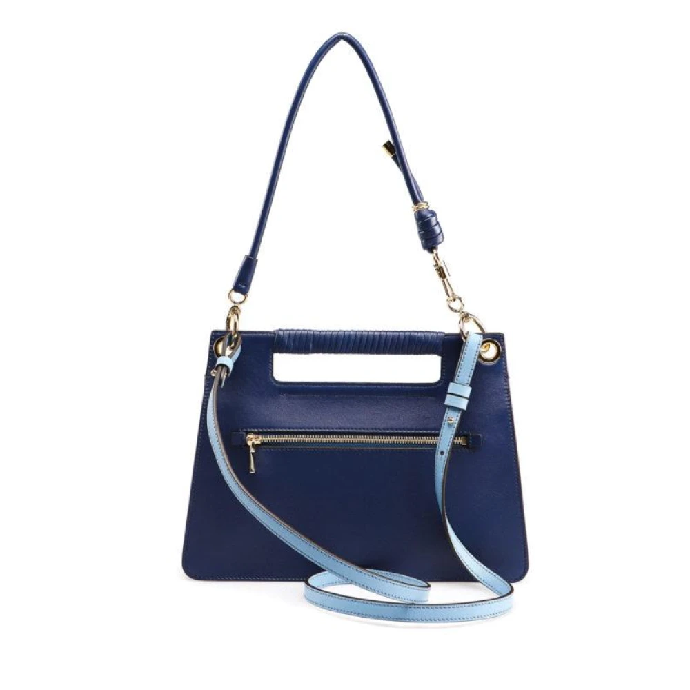 Givenchy Medium Whip Tas Blue Dames