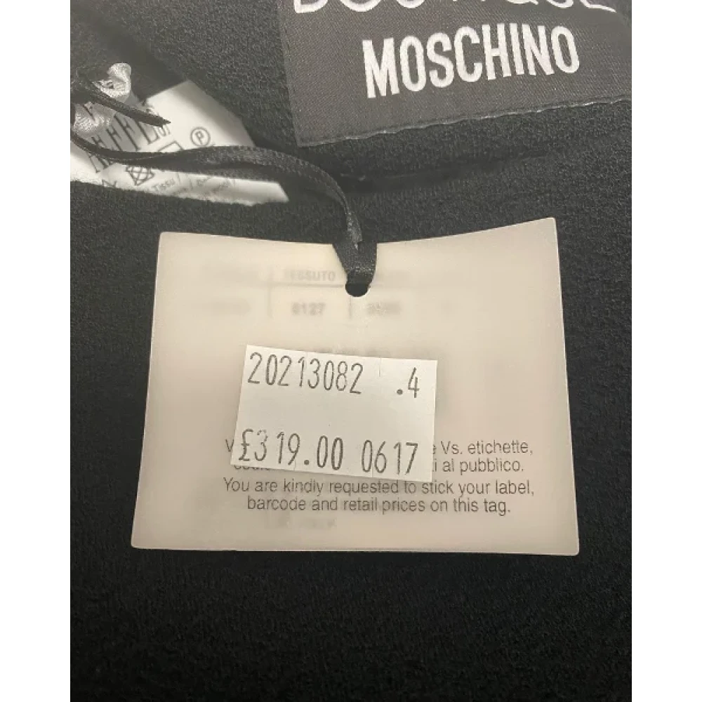 Moschino Pre-Owned Pre-owned Wool bottoms Black Dames