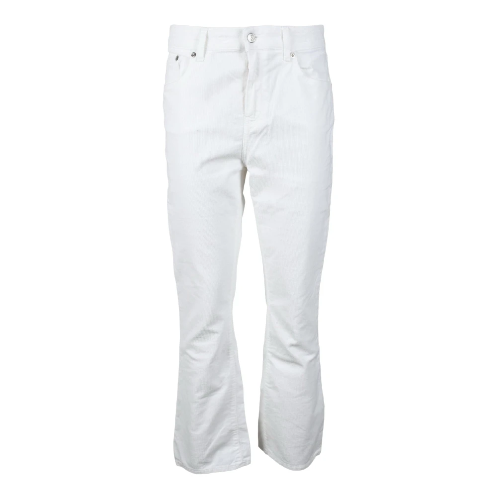 Department Five Katoen Elastaan Broek White Dames
