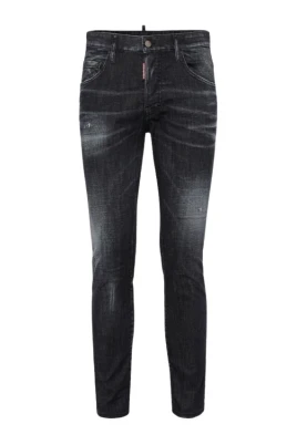 Pantalón vaquero Skater desgastado