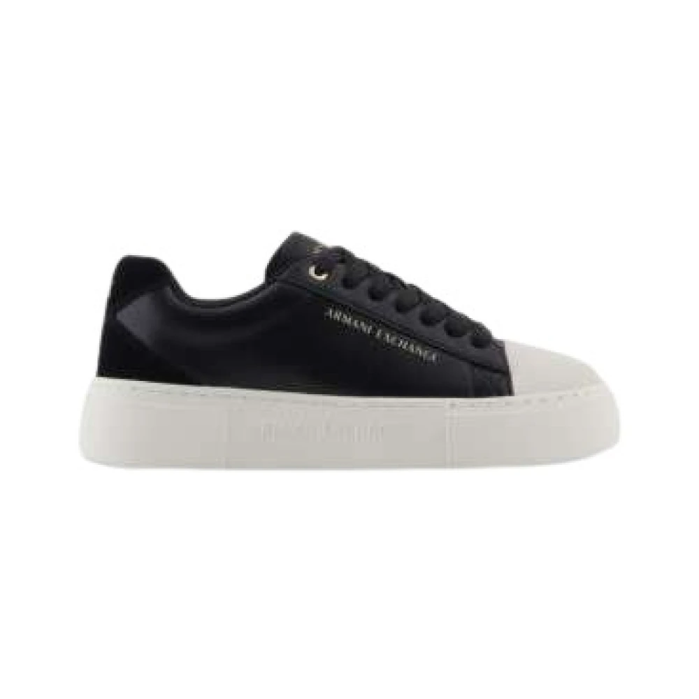 Armani Exchange Vrouw Zwart Plastic Sneaker