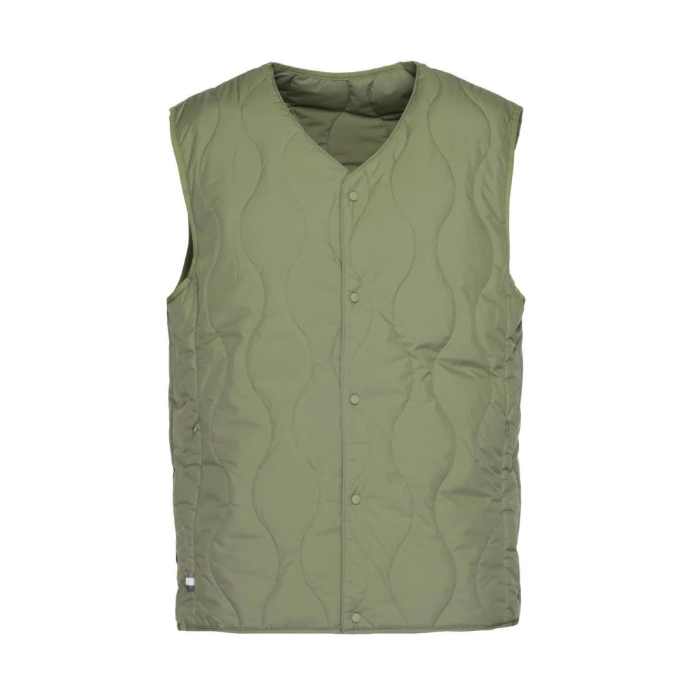Aquascutum Heren Vest Lente Zomer Polyester Green Heren