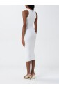 robe-midi-drapee-noire
