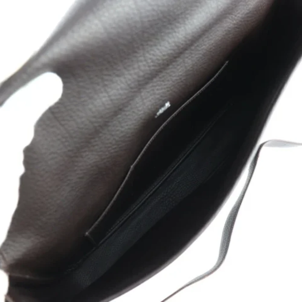 Hermès Vintage Pre-owned Fabric shoulder-bags Brown Dames