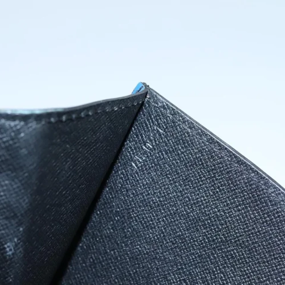 Louis Vuitton Vintage Pre-owned Leather clutches Blue Dames