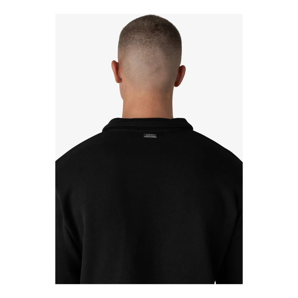 Quotrell Klassieke Herentrui Zwart Black Heren