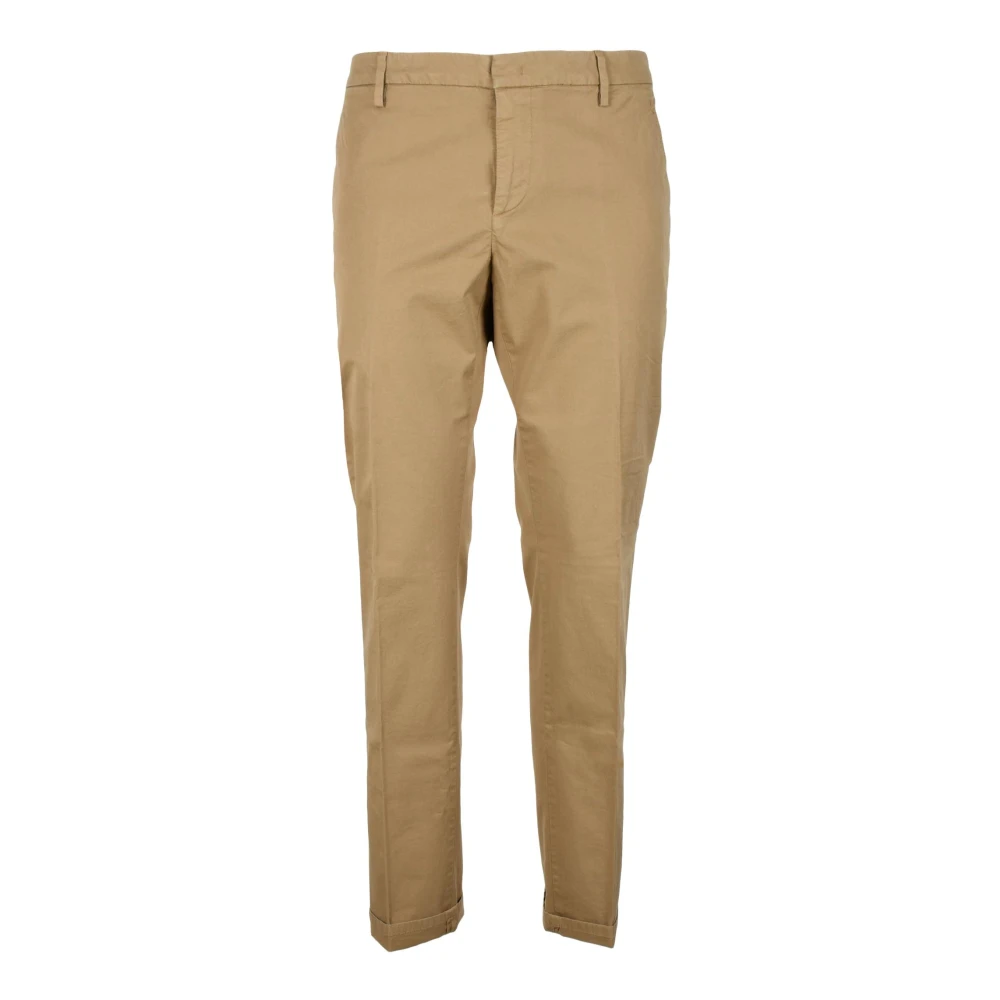 Dondup Spiritissimo Katoen Elastaan Broek Rits Zakken Yellow Heren