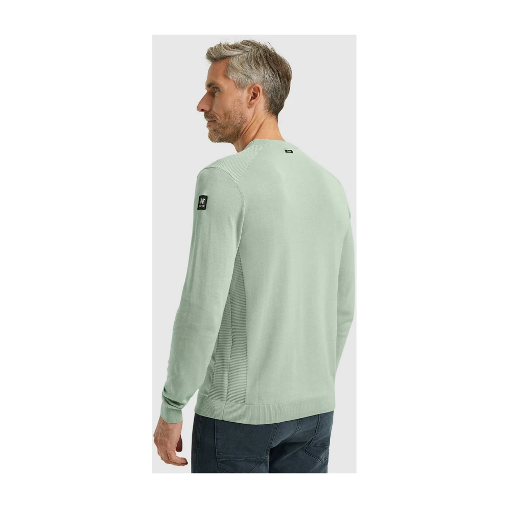 Vanguard Katoen Modal Pullover Green Heren