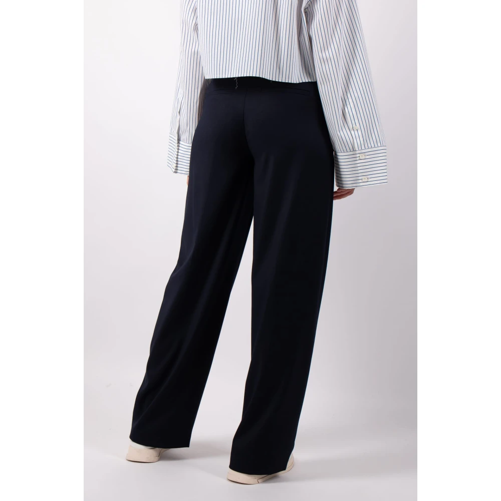 drykorn Navy Desk Broek Blue Dames