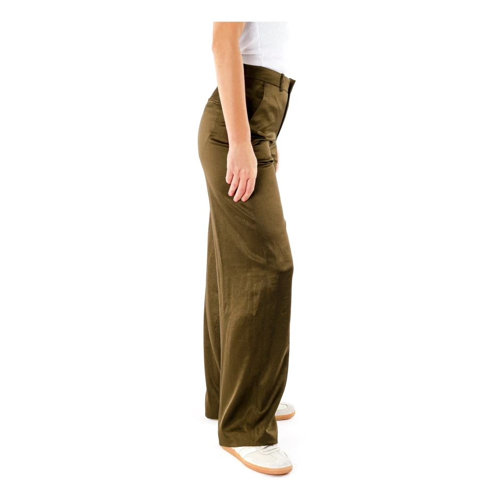 drykorn Casual Wide Leg Broek Green Dames