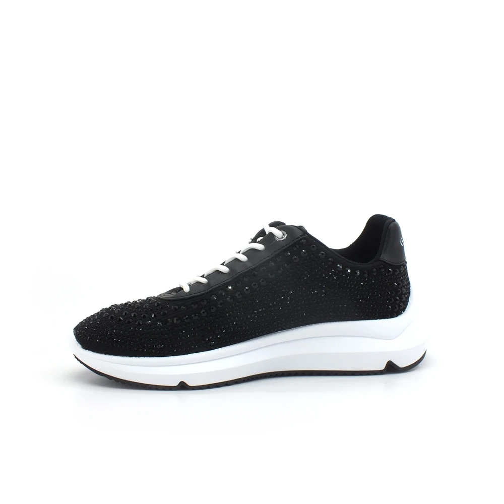 Guess Sneaker Strass Loghi Dames Schoenen Zwart