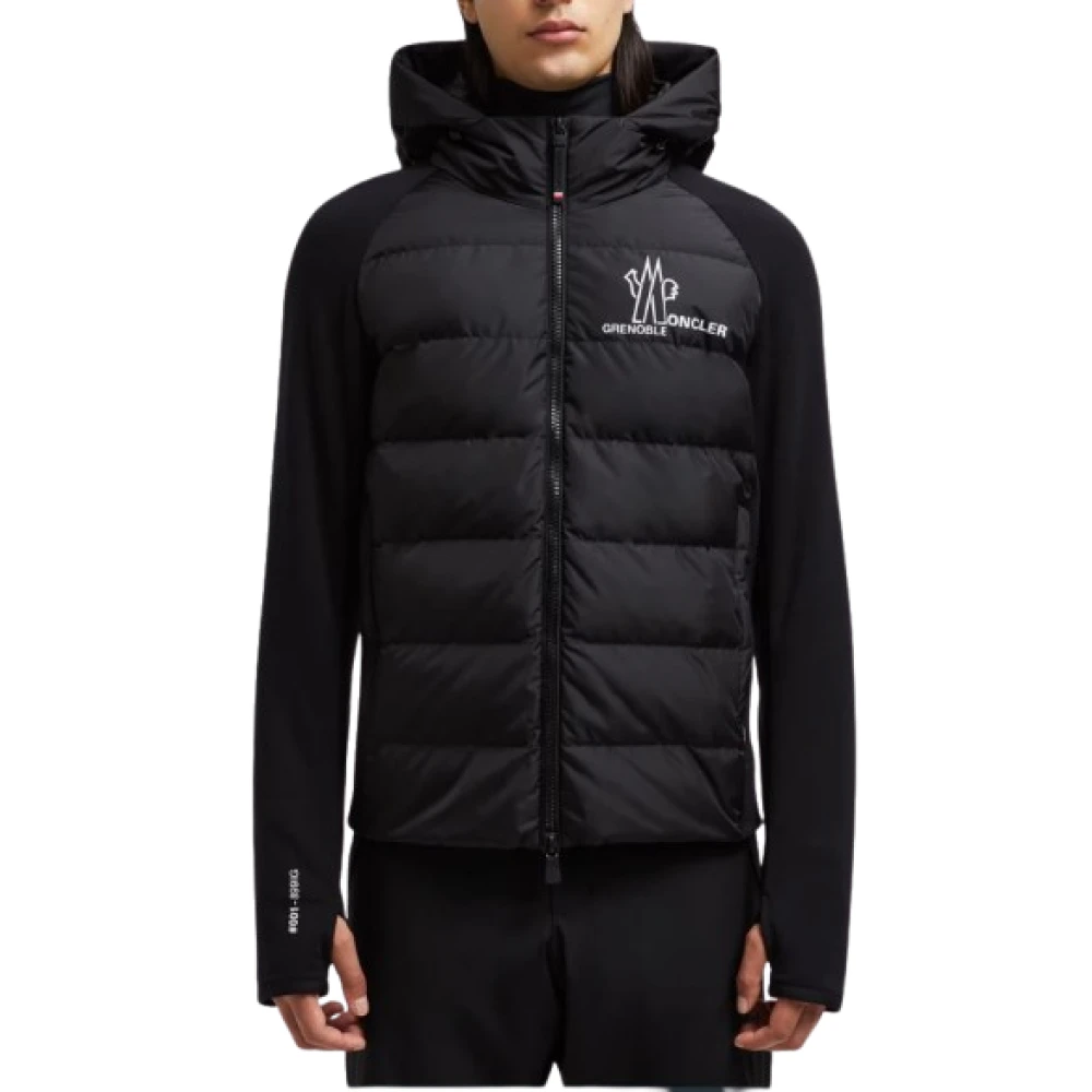 Moncler Stijlvol Gebreid Vest Black Heren