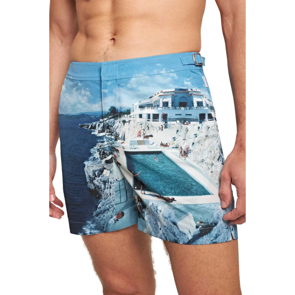 Orlebar Brown Klassieke Bulldog Zwemshorts Blue Heren