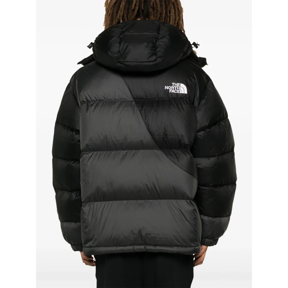 The North Face Zwarte jas met volledige rits en capuchon Black Heren