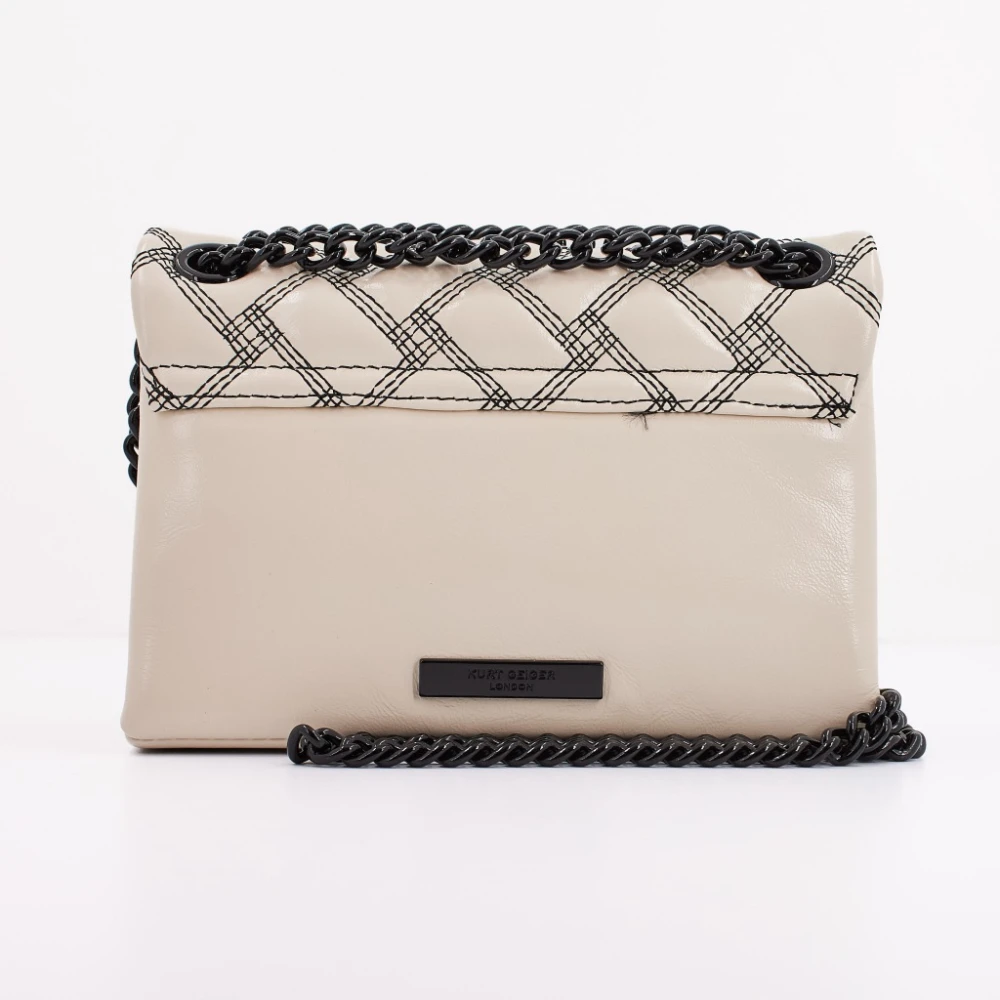 Kurt Geiger Leren Crossbody Tas Mini Kensi Multicolor Dames