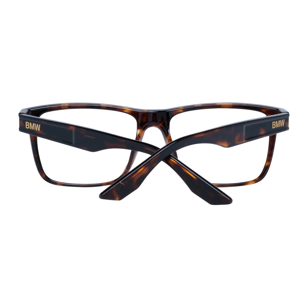 BMW Bruine Trapezium Optische Monturen Brown Heren