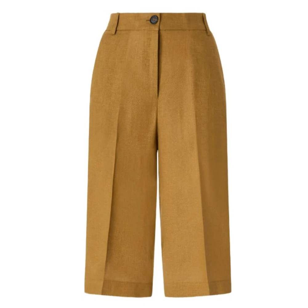 Pinko Women's Brown Bermudas, M, Long Shorts