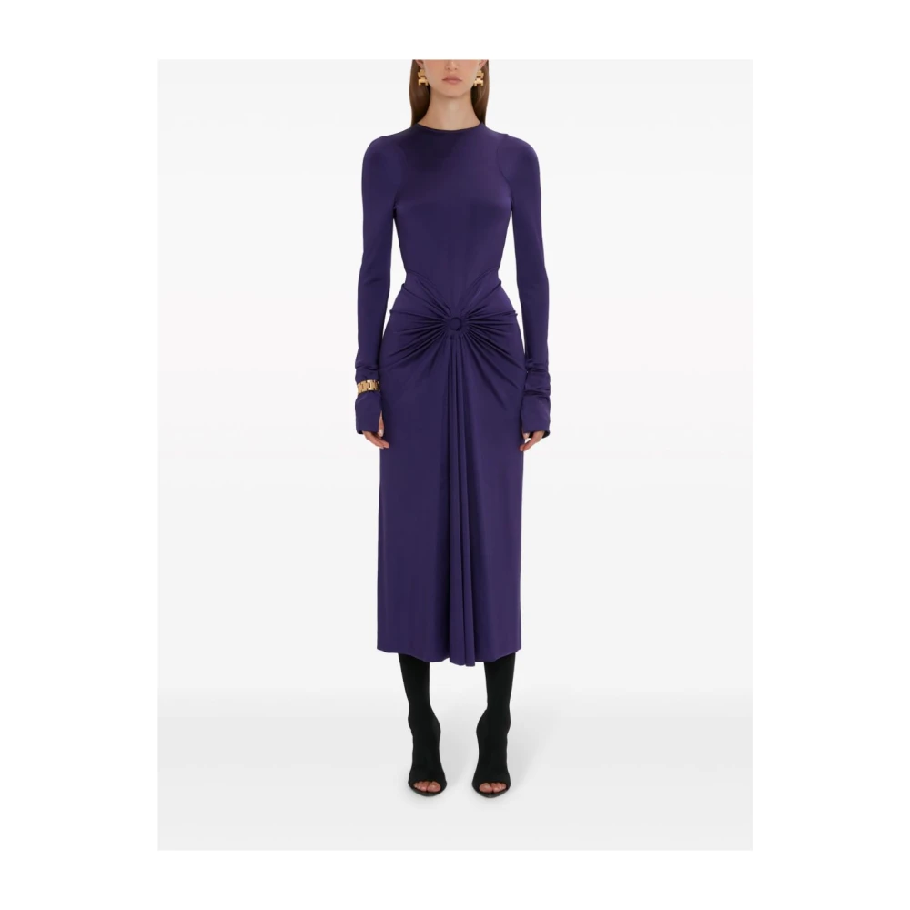 Victoria Beckham Maxi Dresses Purple Dames