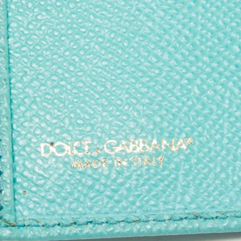 Dolce & Gabbana Pre-owned Leather home-office Green Dames