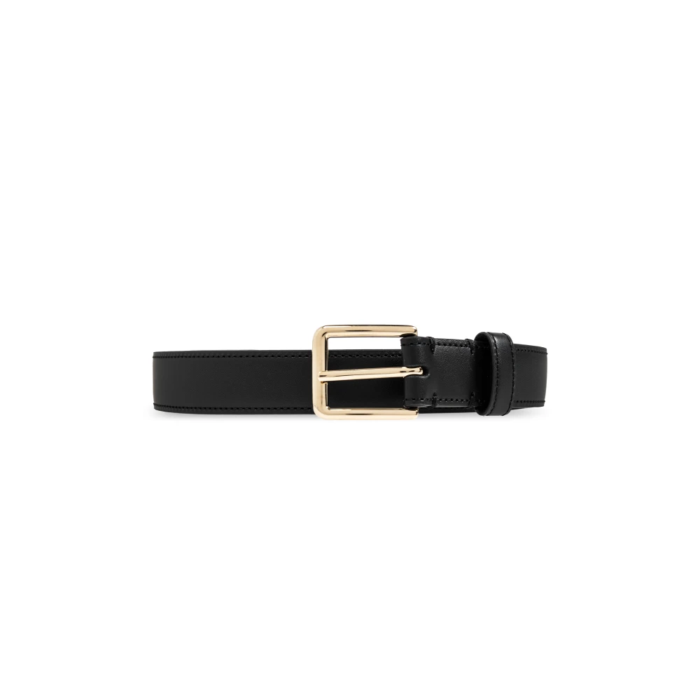 Dsquared2 Leren riem Black Heren