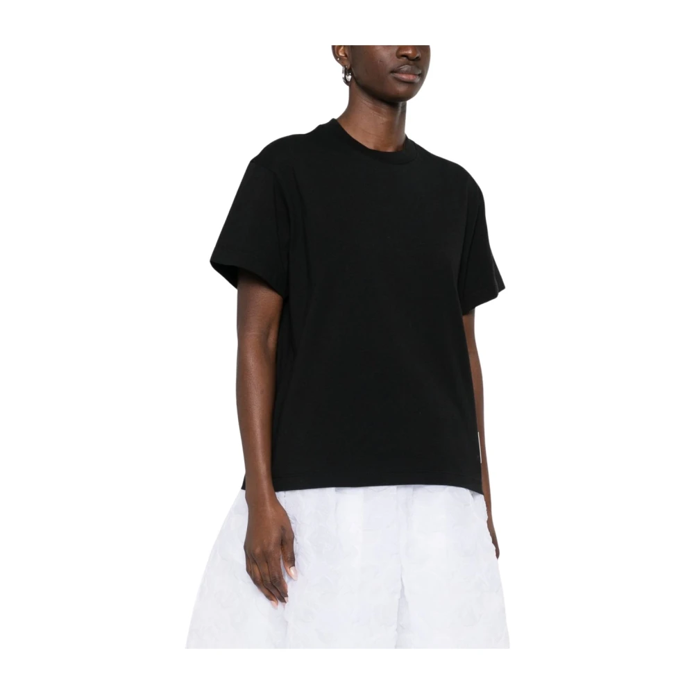 Jil Sander Women's Black T-Shirts And Polos Multicolour