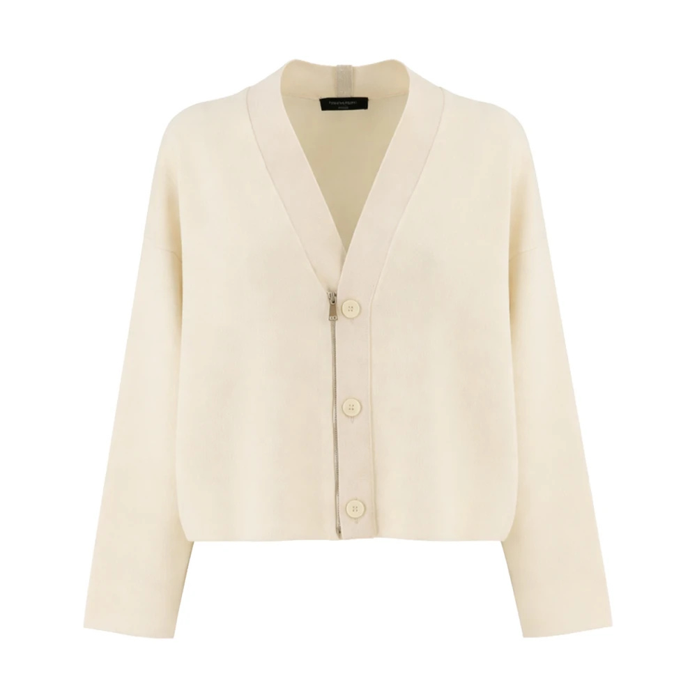 Fabiana Filippi Women's Yellow Cardigan - Cardigans - Xs - Knitwear