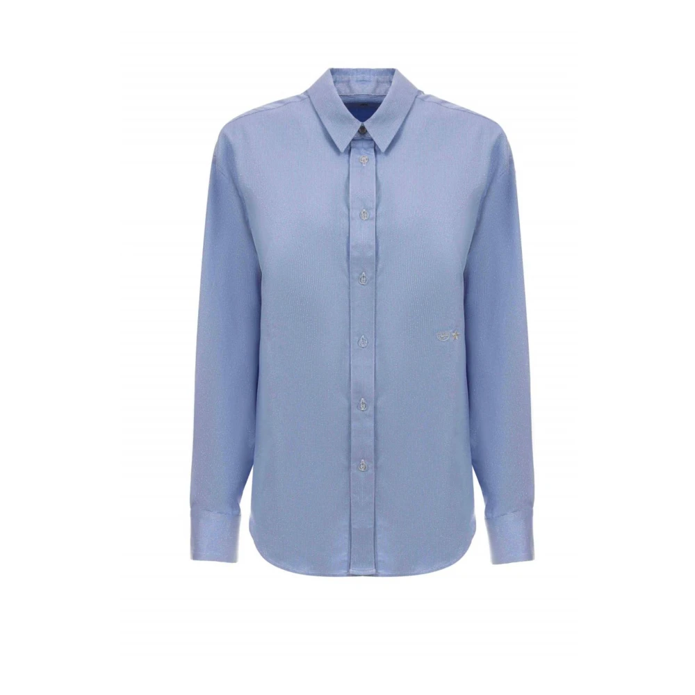 Chiara Ferragni Collection Stijlvolle Shirts voor Vrouwen Blue Dames