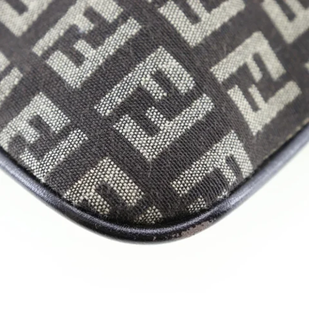 Fendi Vintage Pre-owned Fabric fendi-bags Gray Dames