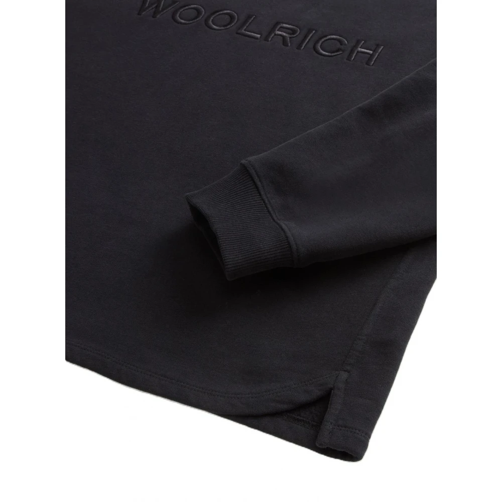 Woolrich Stijlvolle Sweatshirts en Hoodies Black Dames