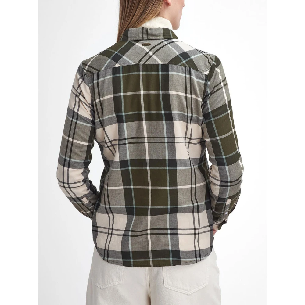 Barbour Groene Tartan Casual Shirt voor Vrouwen Green Dames