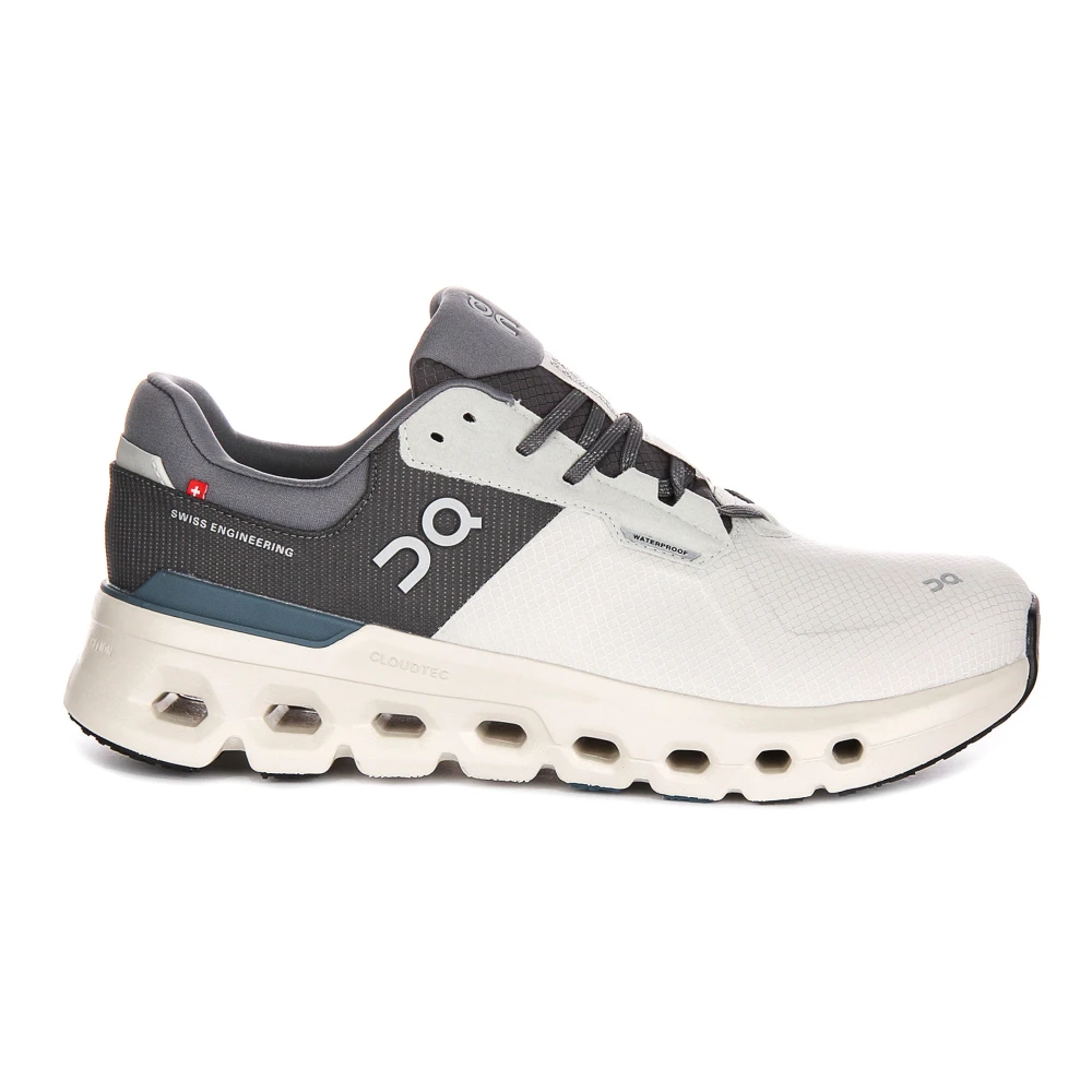 On Running Men's Gray Running Shoes,, Cloudrunner 2 Waterproof Grey Size 7 Uk